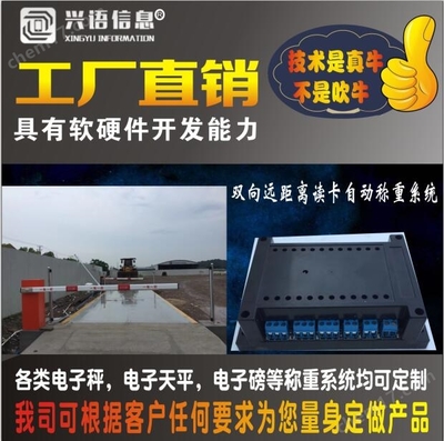 XY-SCS天津160吨货车地下衡 智能称重与车牌识别系统的深度集成方案
